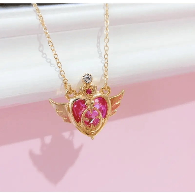 Luxurious Magical Girl Inspired Sailor Moon and Card Captor Sakura Necklaces - Cosparty