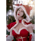 Luxurious Santa Clause Kimono Cosplay Set for 80 - 85cm Bust and Waist - Cosparty