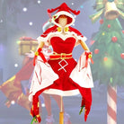 Luxurious Santa Clause Kimono Cosplay Set for 80 - 85cm Bust and Waist - Cosparty