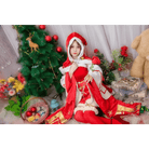 Luxurious Santa Clause Kimono Cosplay Set for 80 - 85cm Bust and Waist - Cosparty