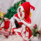 Luxurious Santa Clause Kimono Cosplay Set for 80 - 85cm Bust and Waist - Cosparty