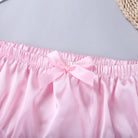 Luxurious Satin Sissy Panties with Ruffle Lace Trim - underwear