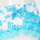 Luxurious Satin Sissy Panties with Ruffle Lace Trim - underwear