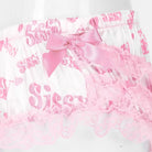 Luxurious Satin Sissy Panties with Ruffle Lace Trim - underwear