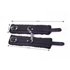 Luxurious Sensation Black Handcuffs for Partner’s Dominance - Cosparty