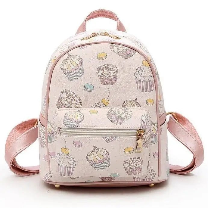 Luxurious Vegan Leather Backpack for Kawaii Style Lovers - Cosparty