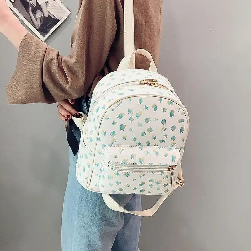 Luxurious Vegan Leather Backpack for Kawaii Style Lovers - backpack