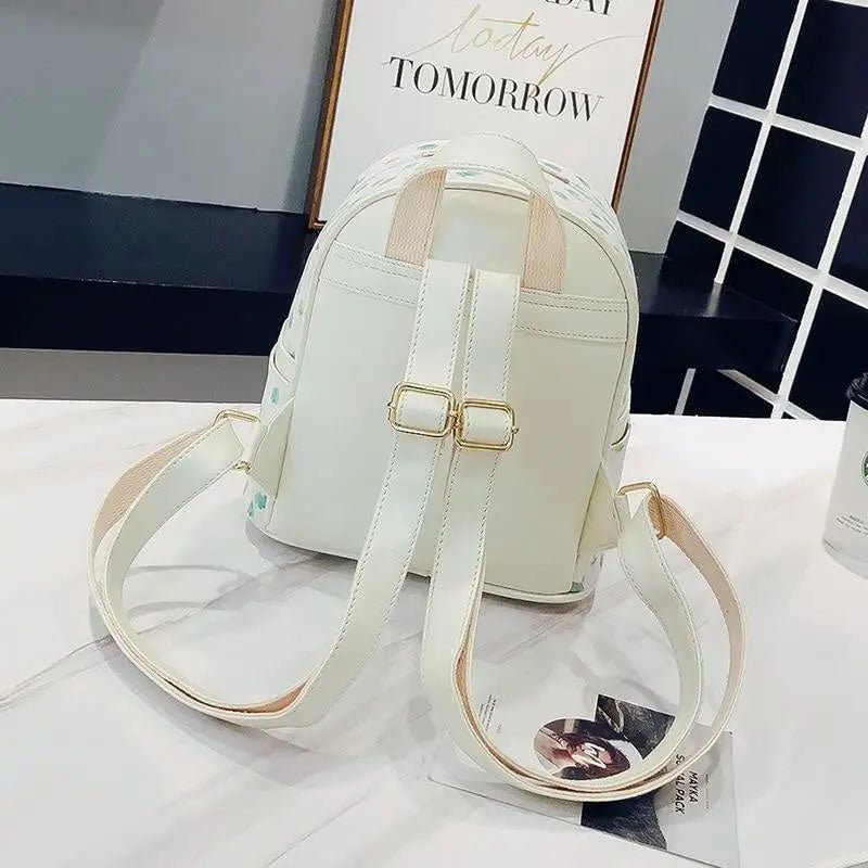 Luxurious Vegan Leather Backpack for Kawaii Style Lovers - Cosparty
