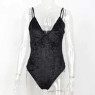 Luxurious Velvet Velour Piece Bodysuit for Ultimate Comfort - onesie