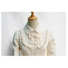 Luxurious Victorian-Era Regal Blouse with Traditional Lolita Details - shirt