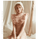 Luxurious Victorian Princess Lingerie Set with Ruffles and Lace Trim - Cosparty