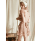 Luxurious Victorian Princess Lingerie Set with Ruffles and Lace Trim - Cosparty