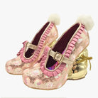 Luxury 3D Bunny Platform Shoes in Quality Vegan Leather - Cosparty