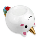 Luxury Ceramic Rainbow Unicorn Mug with Golden Horn - Cosparty