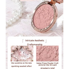 Luxury Glittering Strawberry Blush Compact for Your Vanity - blush