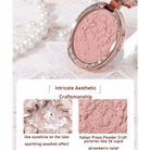 Luxury Glittering Strawberry Blush Compact for Your Vanity - Cosparty