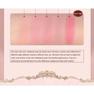 Luxury Glittering Strawberry Blush Compact for Your Vanity - Cosparty