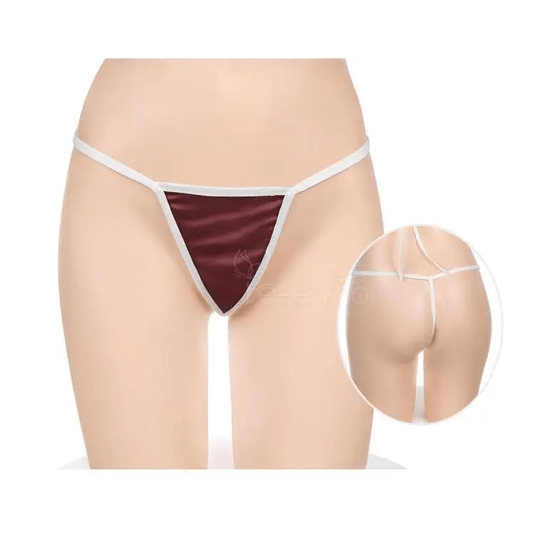 Luxury Holiday Robe and Lingerie Set with Faux Fur Trim - Cosparty