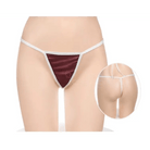 Luxury Holiday Robe and Lingerie Set with Faux Fur Trim - Cosparty