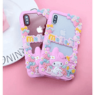 Luxury My Melody Bunny iPhone Case with Peekaboo Design - Cosparty