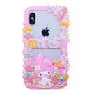 Luxury My Melody Bunny iPhone Case with Peekaboo Design - Cosparty