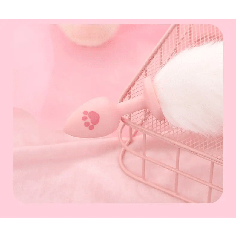 Luxury Paw Tail Plug Set for Pet Play and Cosplay Adventures - Cosparty