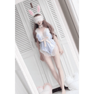 Luxury Silk and Lace Lingerie Set with Exquisite Hand - Details - Cosparty