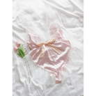 Luxury Silk and Lace Lingerie Set with Exquisite Hand - Details - Cosparty