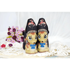 Luxury Vintage Inspired Baby Deer Platform Cherry Pumps - Cosparty