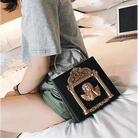 Luxury Vintage Victorian Angel Handbag with Cherub Design - Cosparty