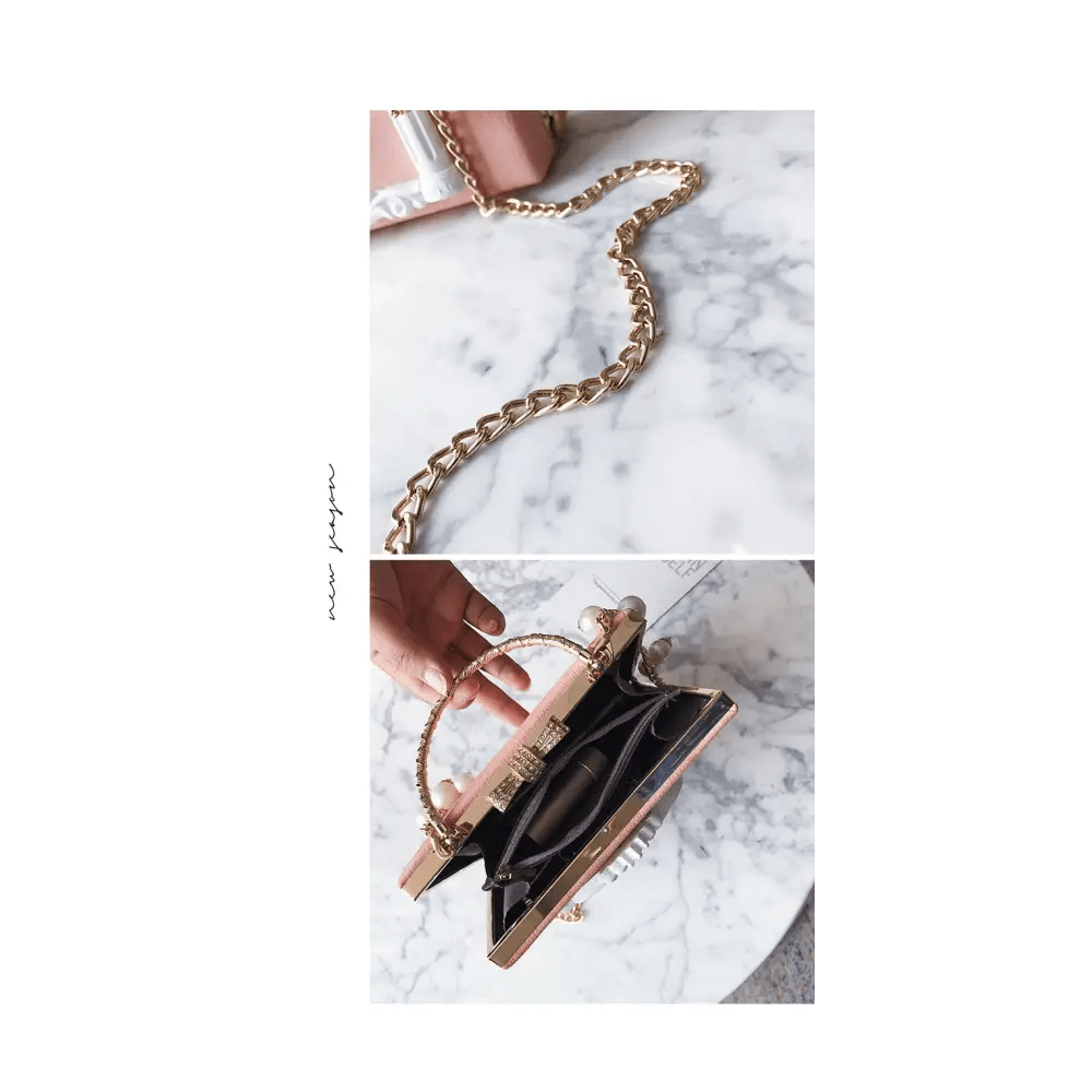 Luxury Vintage Victorian Angel Handbag with Cherub Design - Cosparty