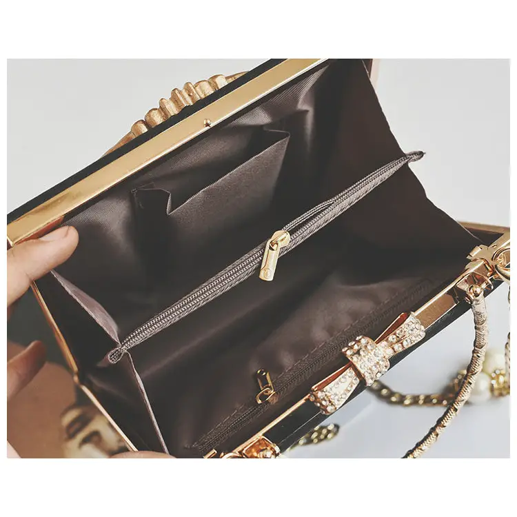 Luxury Vintage Victorian Angel Handbag with Cherub Design - Purse