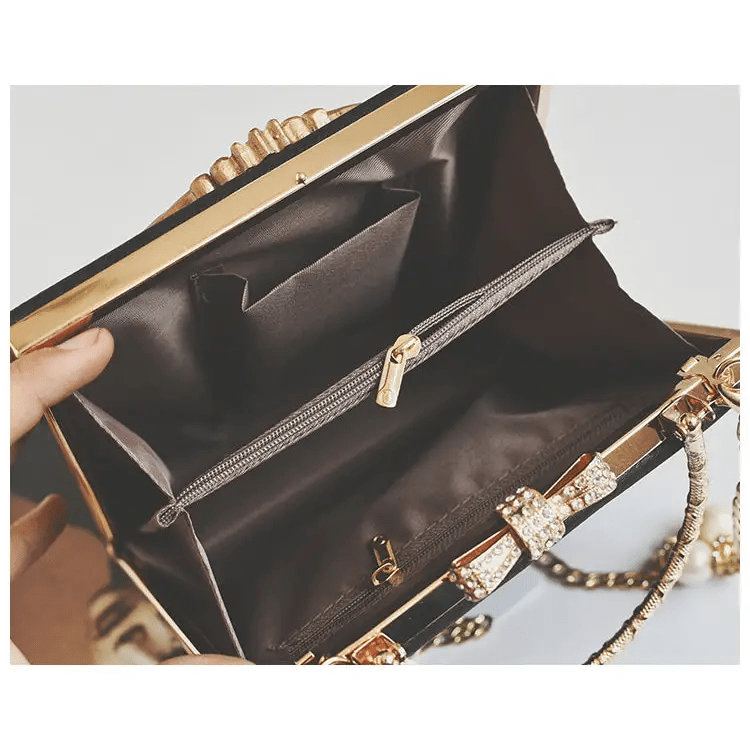 Luxury Vintage Victorian Angel Handbag with Cherub Design - Cosparty