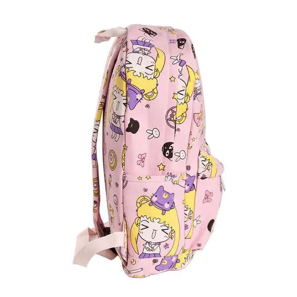 Magical Girl Chibi Pink Backpack for Kawaii Essentials - Backpack