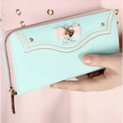 Magical Girl Inspired Zipper Clutch Wallet in Sailor Scout Style - Cosparty