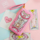 Magical Girl Wallet with Vibrant Artwork and Ample Storage - Purse