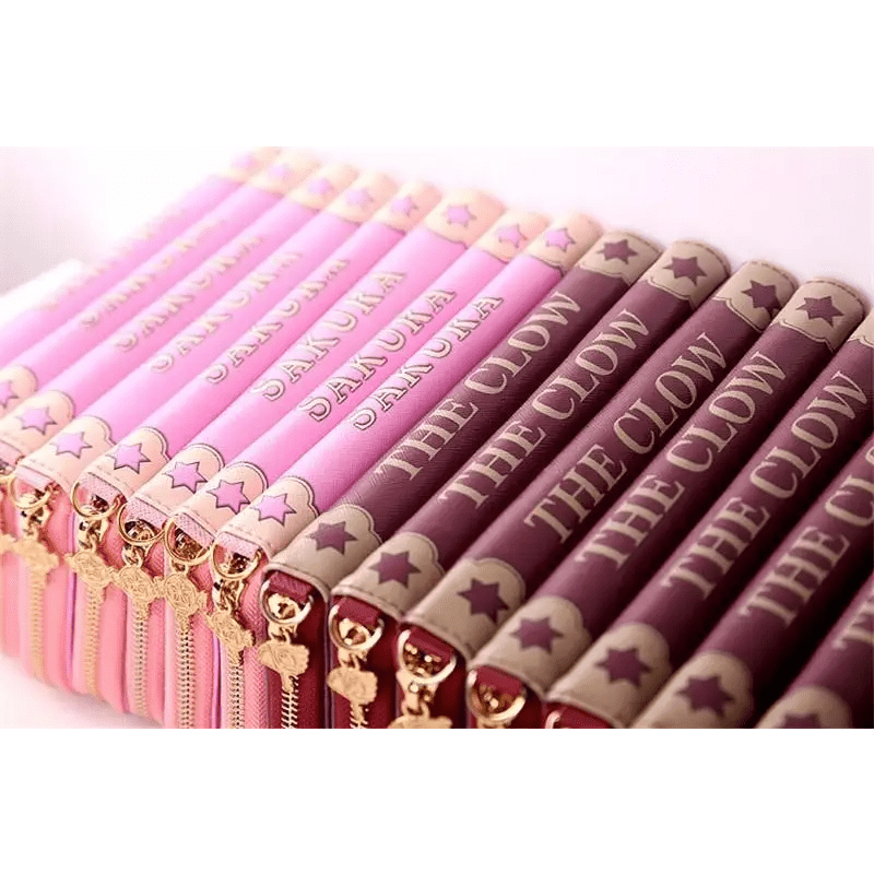 Magical Girl Wallet with Vibrant Artwork and Ample Storage - Cosparty