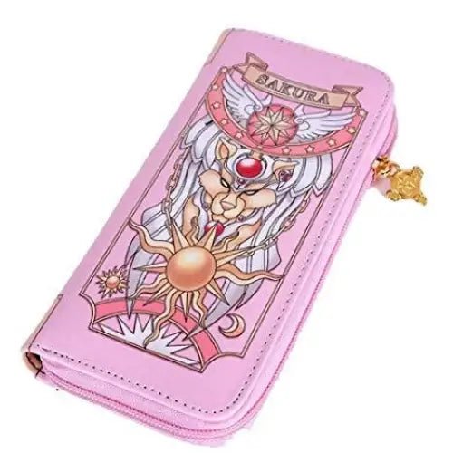 Magical Girl Wallet with Vibrant Artwork and Ample Storage - Cosparty