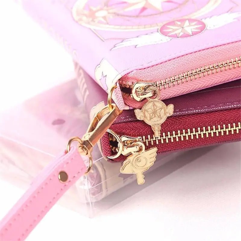 Magical Girl Wallet with Vibrant Artwork and Ample Storage - Cosparty