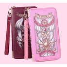 Magical Girl Wallet with Vibrant Artwork and Ample Storage - Cosparty