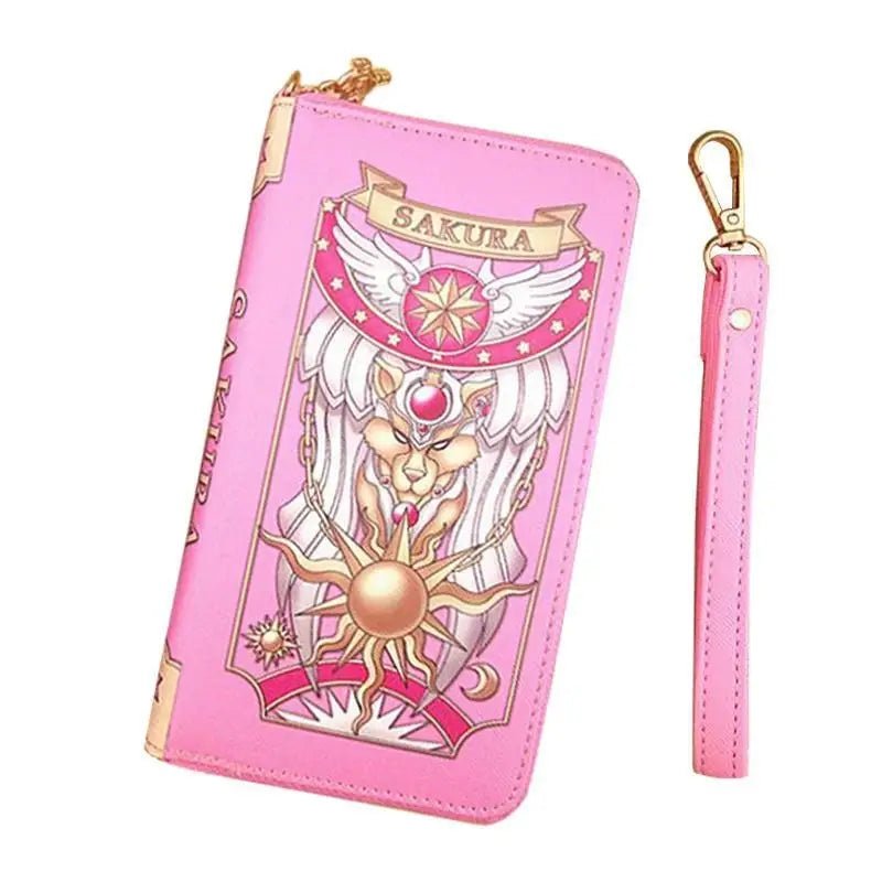Magical Girl Wallet with Vibrant Artwork and Ample Storage - Cosparty