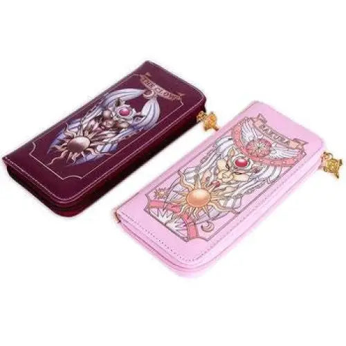 Magical Girl Wallet with Vibrant Artwork and Ample Storage - Purse