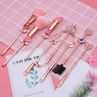 Magical Girl Wand Inspired 8 Piece Makeup Brush Set - Cosparty