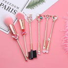 Magical Girl Wand Inspired 8 Piece Makeup Brush Set - makeup