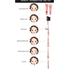 Magical Girl Wand Inspired 8 Piece Makeup Brush Set - makeup