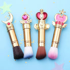 Magical Girl Wand Inspired Makeup Brushes - makeup