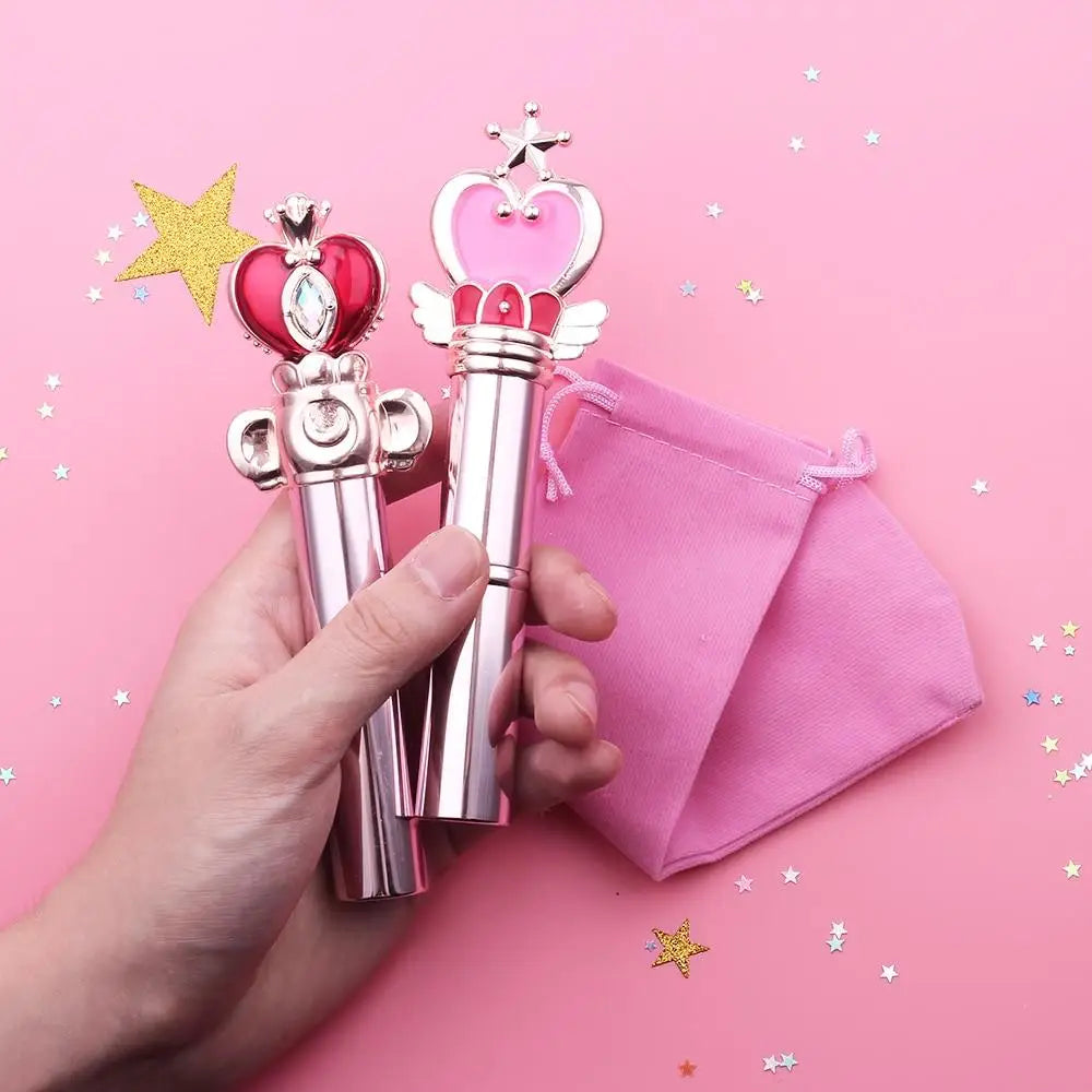 Magical Girl Wand Inspired Makeup Brushes - makeup