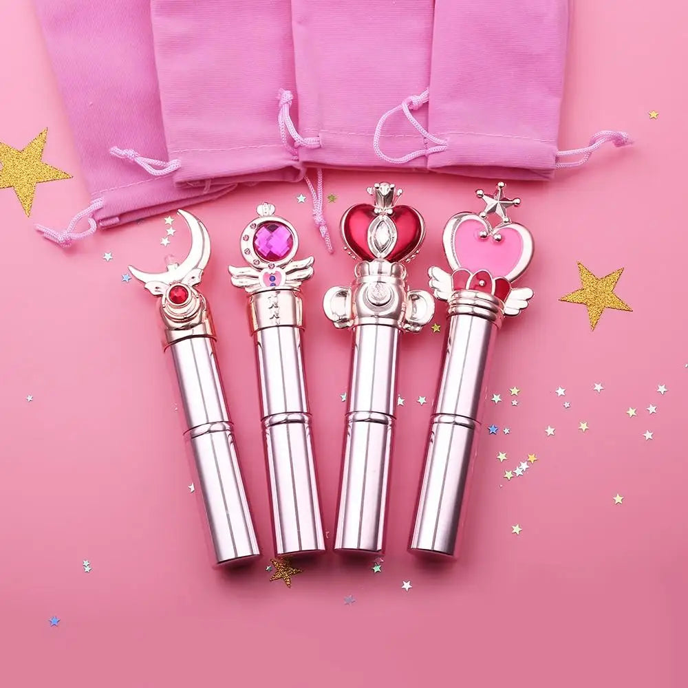 Magical Girl Wand Inspired Makeup Brushes - makeup