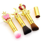 Magical Girl Wand Inspired Makeup Brushes - makeup