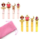 Sailor Moon Wand Make-up Brush Cosmetic Set Blush Contour Foundation Brushes Kawaii Mahou Shoujo Card Captor Sakura